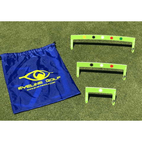 Eyeline Golf Putting Path Gates - 3 piece set - NEW 1